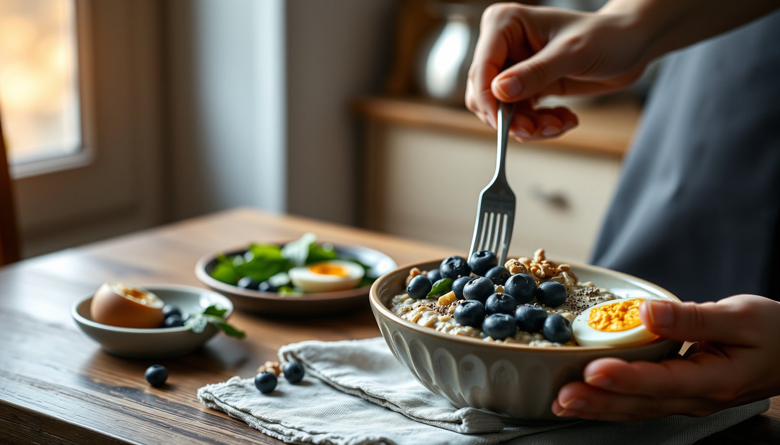 Healthy breakfast options for type 2 diabetics to manage blood sugar levels.