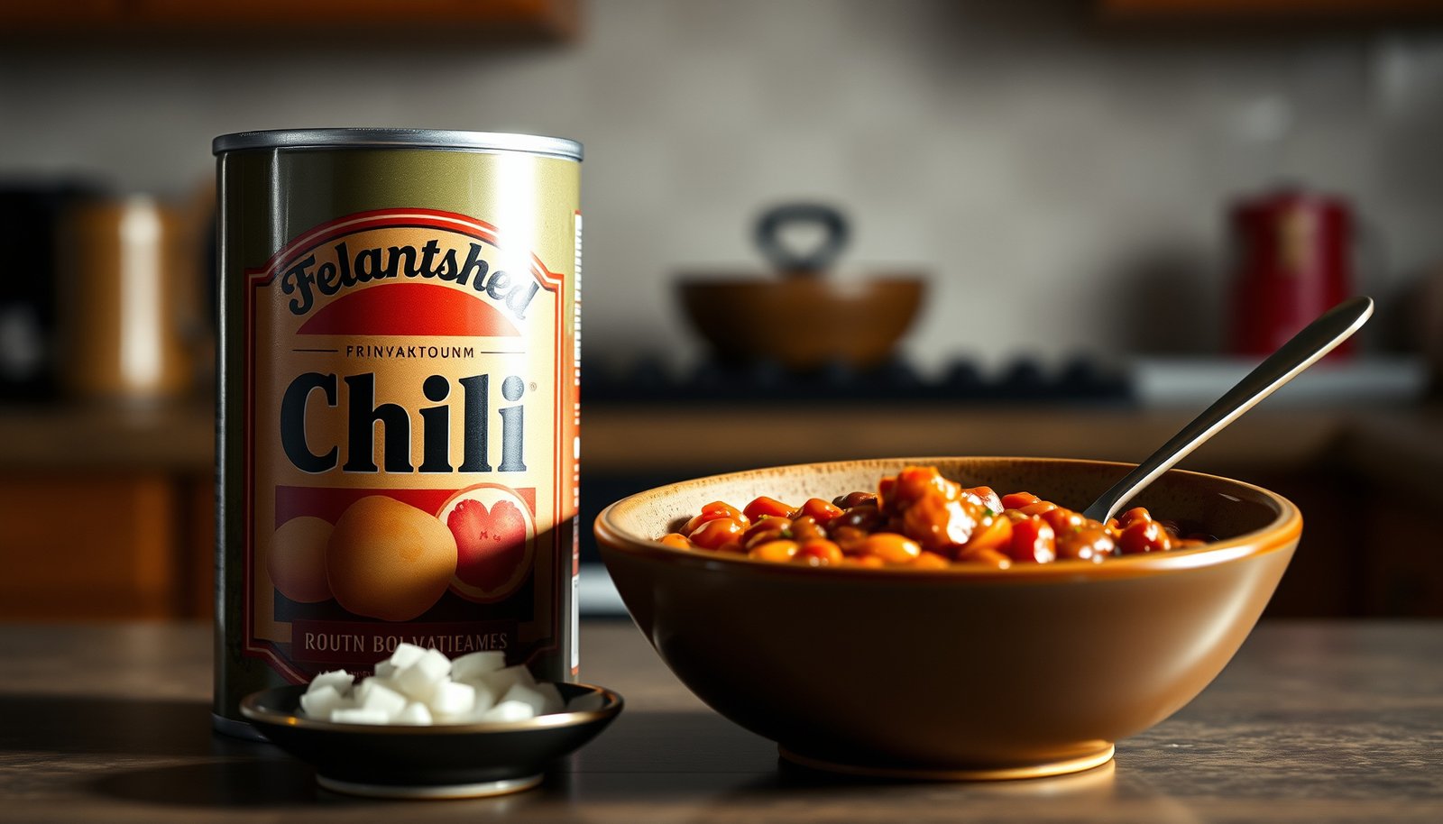 A selection of canned chili options suitable for diabetics, highlighting healthy choices.