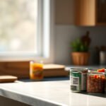 Selection of healthy canned food options for diabetics, highlighting smart choices and what to avoid.