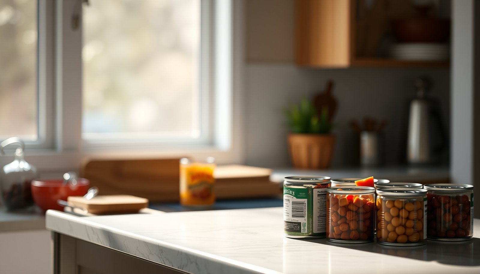 Selection of healthy canned food options for diabetics, highlighting smart choices and what to avoid.
