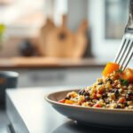 A selection of healthy carbohydrates suitable for individuals with Type 2 diabetes.
