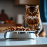 Selection of the best cat food options to prevent diabetes, featuring healthy ingredients and nutritional information.