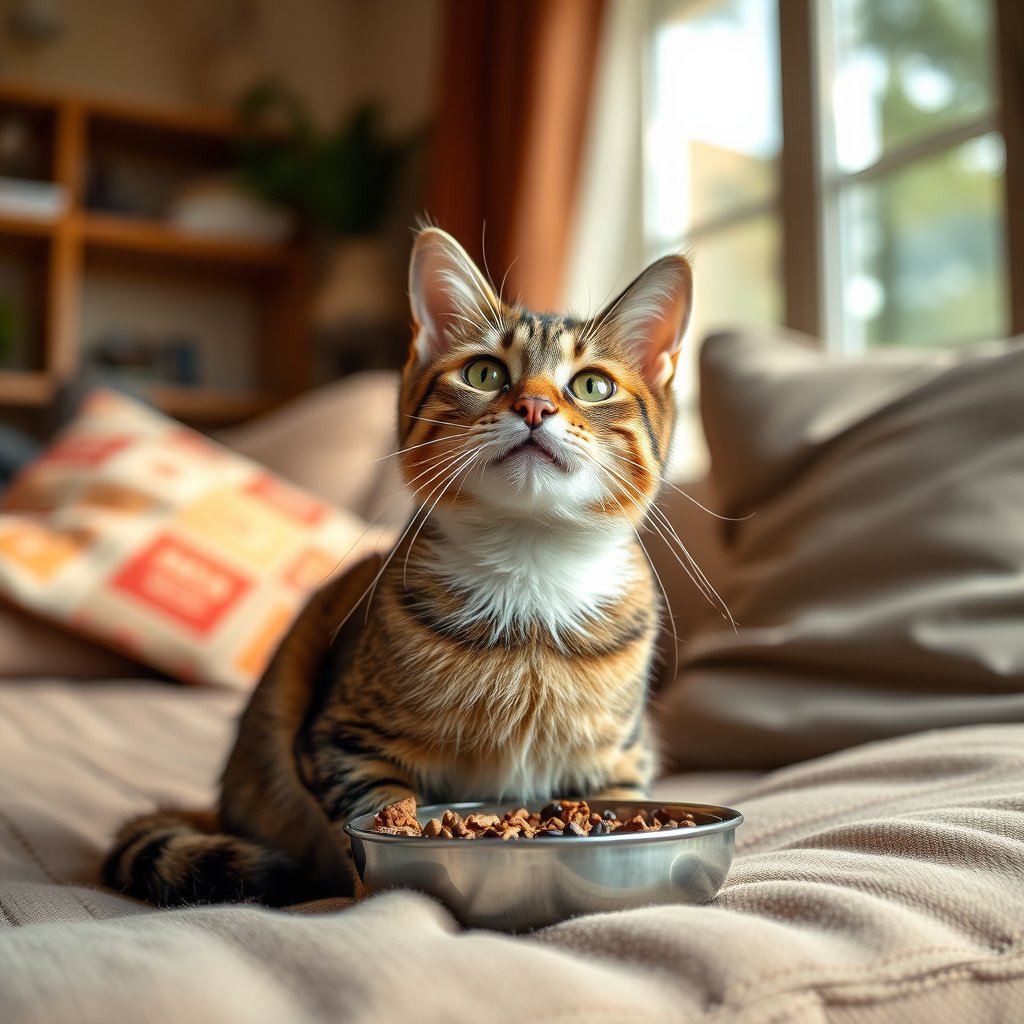 Illustration explaining what best cat food means for diabetic cats