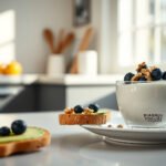 A selection of healthy breakfast options for diabetics, featuring low-sugar and nutritious foods.