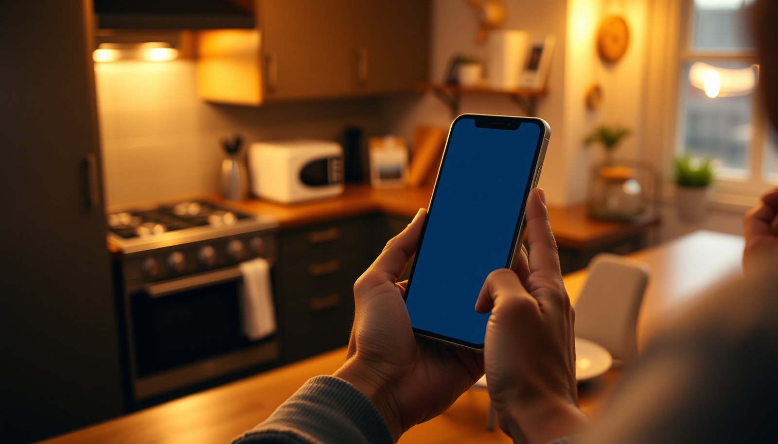 A smartphone displaying the best app for diabetics to track food intake and nutrition.