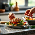 Selection of low-carb meal kits suitable for diabetics, featuring healthy ingredients and smart choices.
