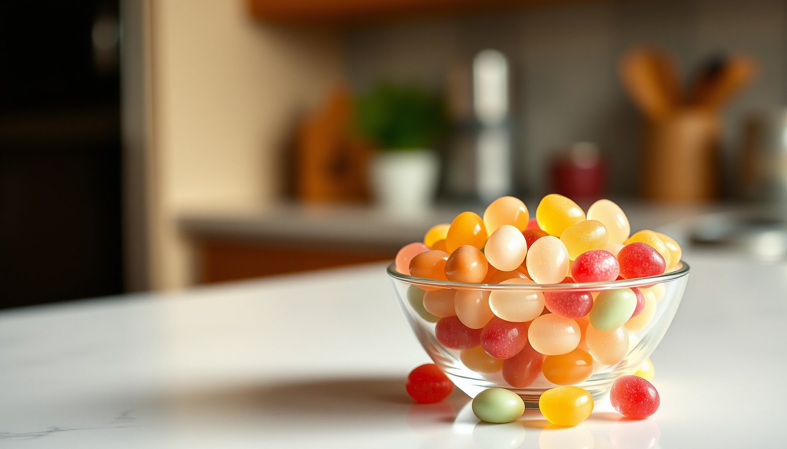 Selection of hard candy options safe for diabetics, highlighting healthier choices.