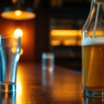Selection of light beers suitable for diabetics, highlighting low-carb options.