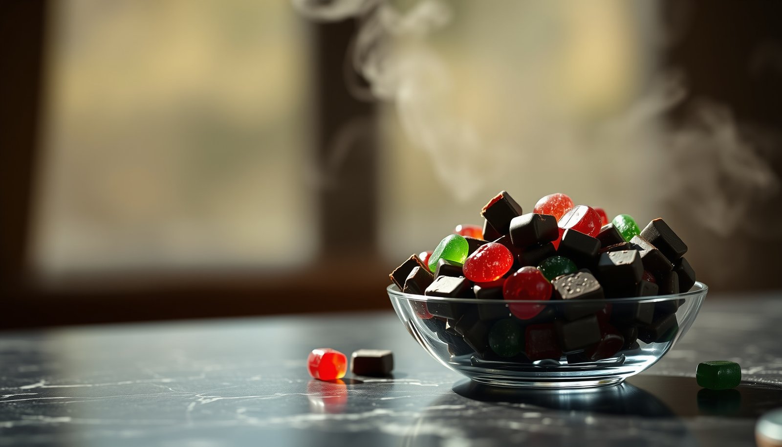 Selection of low-sugar candies suitable for diabetics, featuring smart choices for sweet treats.