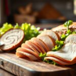 Selection of lower-sugar lunch meats suitable for diabetics, showcasing healthy options.