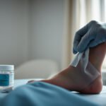 Image illustrating effective treatment options for diabetic foot ulcers, highlighting best medicine available.