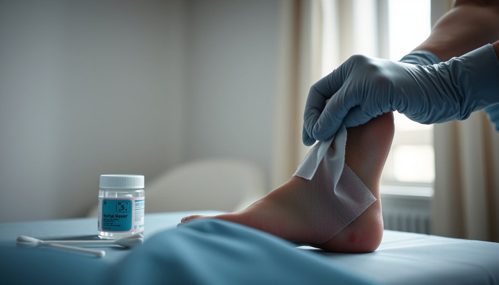 Image illustrating effective treatment options for diabetic foot ulcers, highlighting best medicine available.