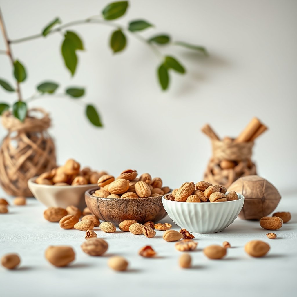 A selection of the best nuts to eat for diabetes management and health benefits.
