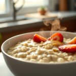 A variety of oats suitable for diabetes management and healthy eating.