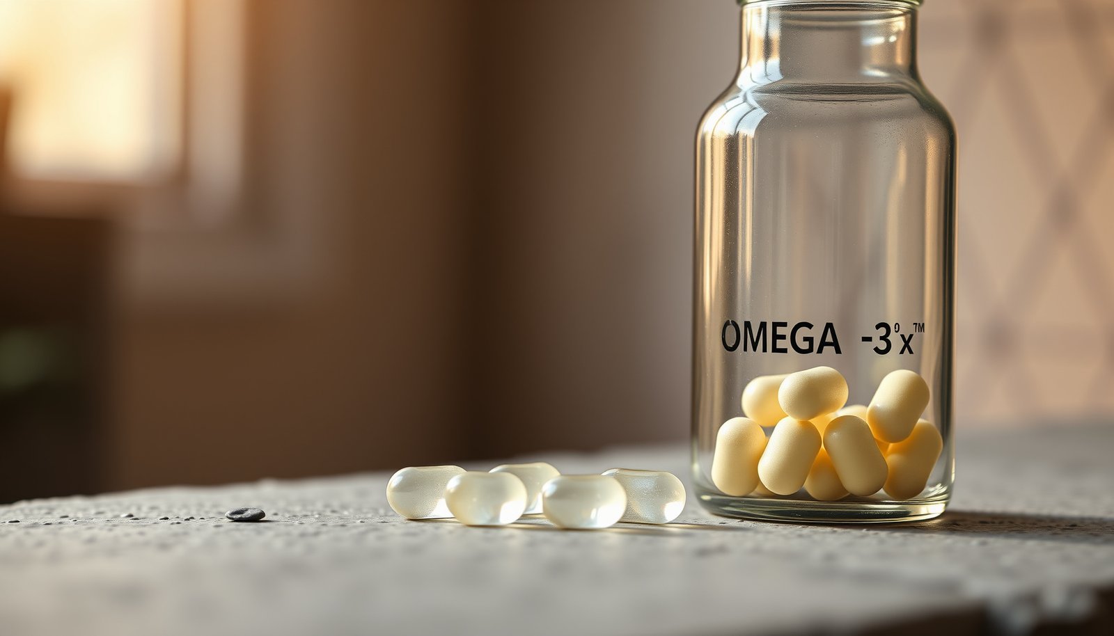 Illustration of the best Omega 3 supplements for diabetes management and health benefits.