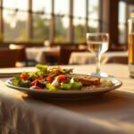 Image showcasing top restaurant choices for diabetics focused on smart blood sugar management.