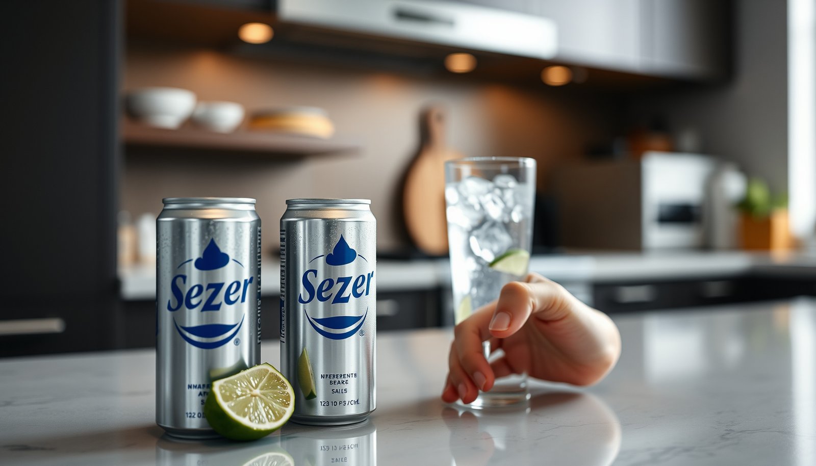 Selection of low-sugar, zero-carb seltzers suitable for diabetics.