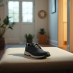 Comfortable shoes designed for men with diabetic neuropathy, promoting foot health and support.