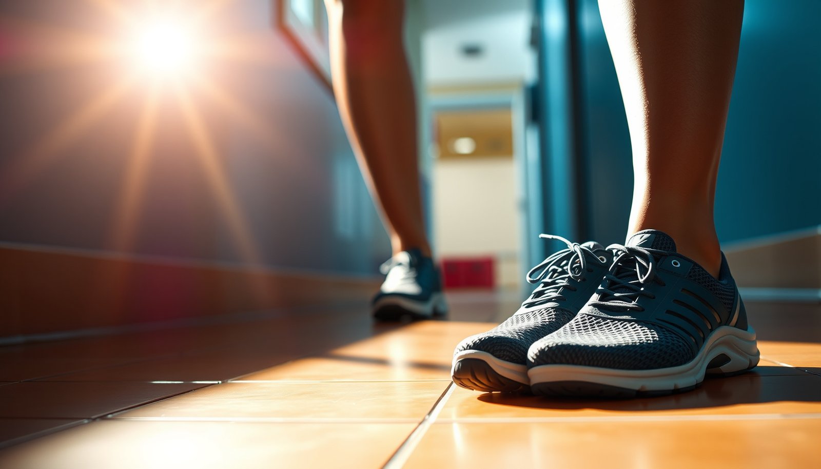 Comfortable and supportive shoes for diabetic women promoting foot health and wellness.