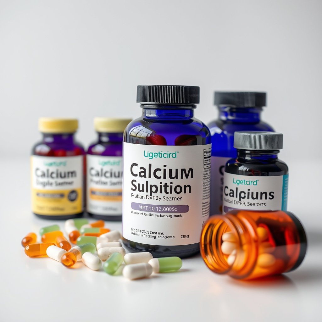 Infographic on who should consider calcium supplements for diabetes and cautionary advice