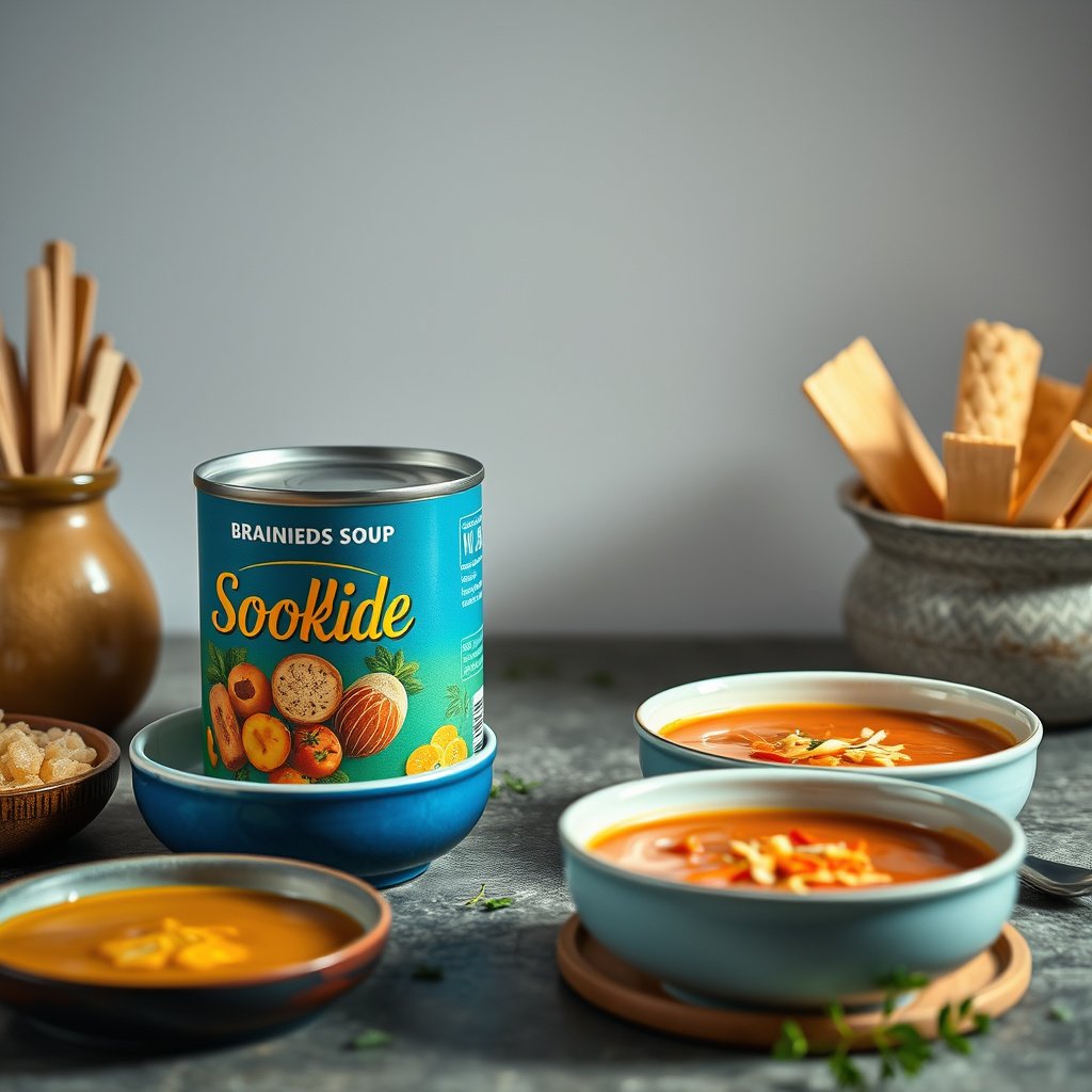 Guide to selecting the best canned soup for diabetics with UK label considerations