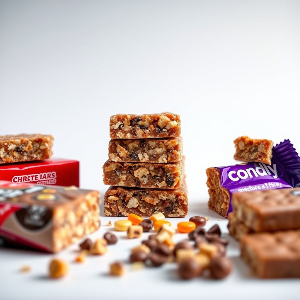 A guide on how to select candy bars suitable for diabetics with lower sugar content.