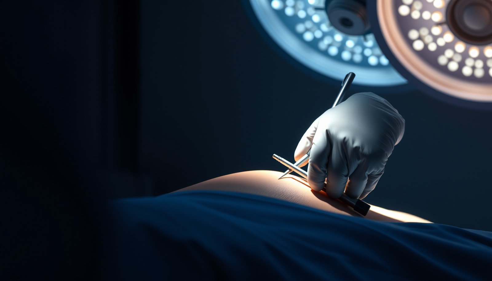 Illustration of various medical procedures that improve or eradicate diabetes.