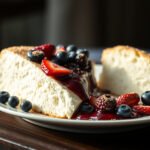Delicious low-sugar toppings for angel food cake suitable for diabetics.