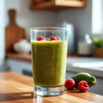Colorful breakfast smoothies suitable for diabetics, showcasing low-sugar ingredients and fresh fruits.