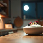 A variety of healthy low-sugar snacks ideal for diabetics at night.