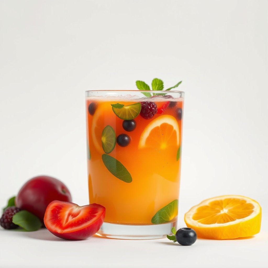 Infographic explaining who should drink juice and when it is suitable for diabetics