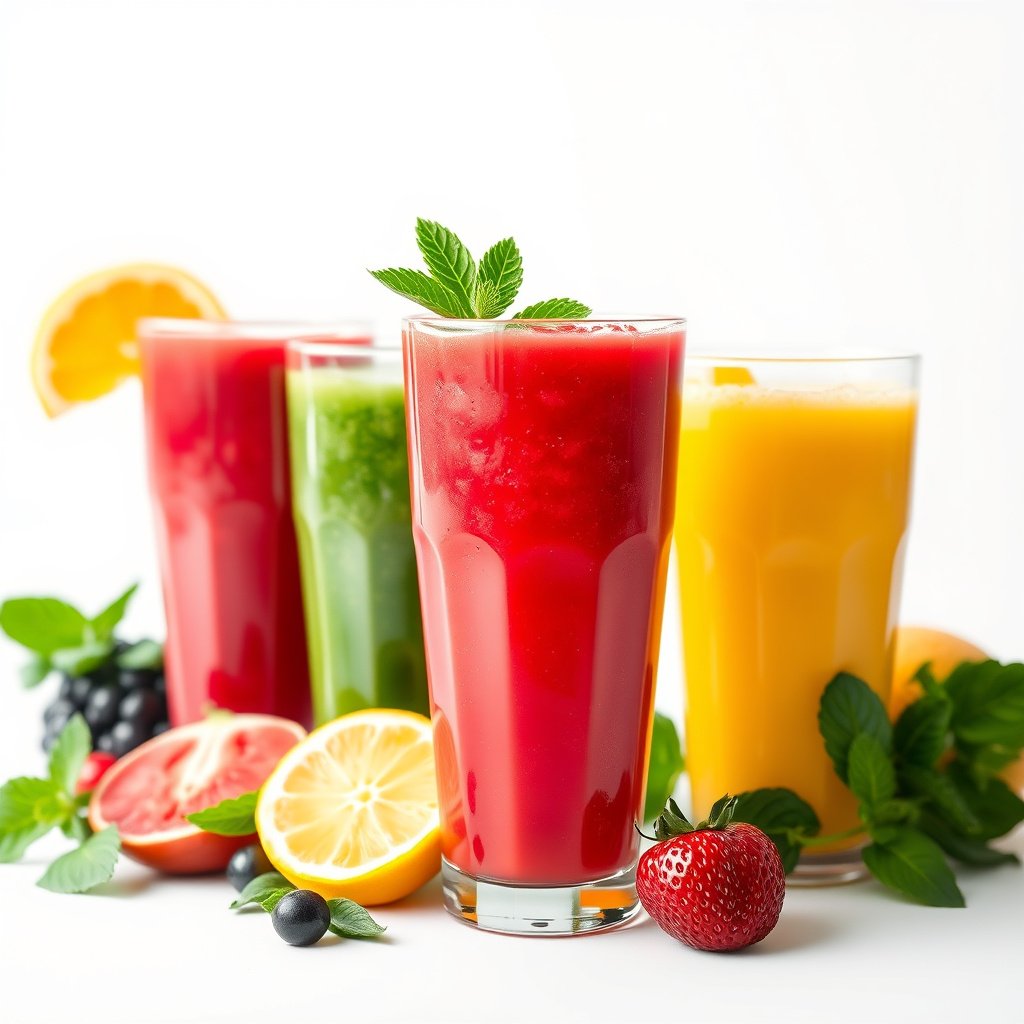 Infographic explaining who should consider juice and when it is beneficial for Type 2 diabetes management.
