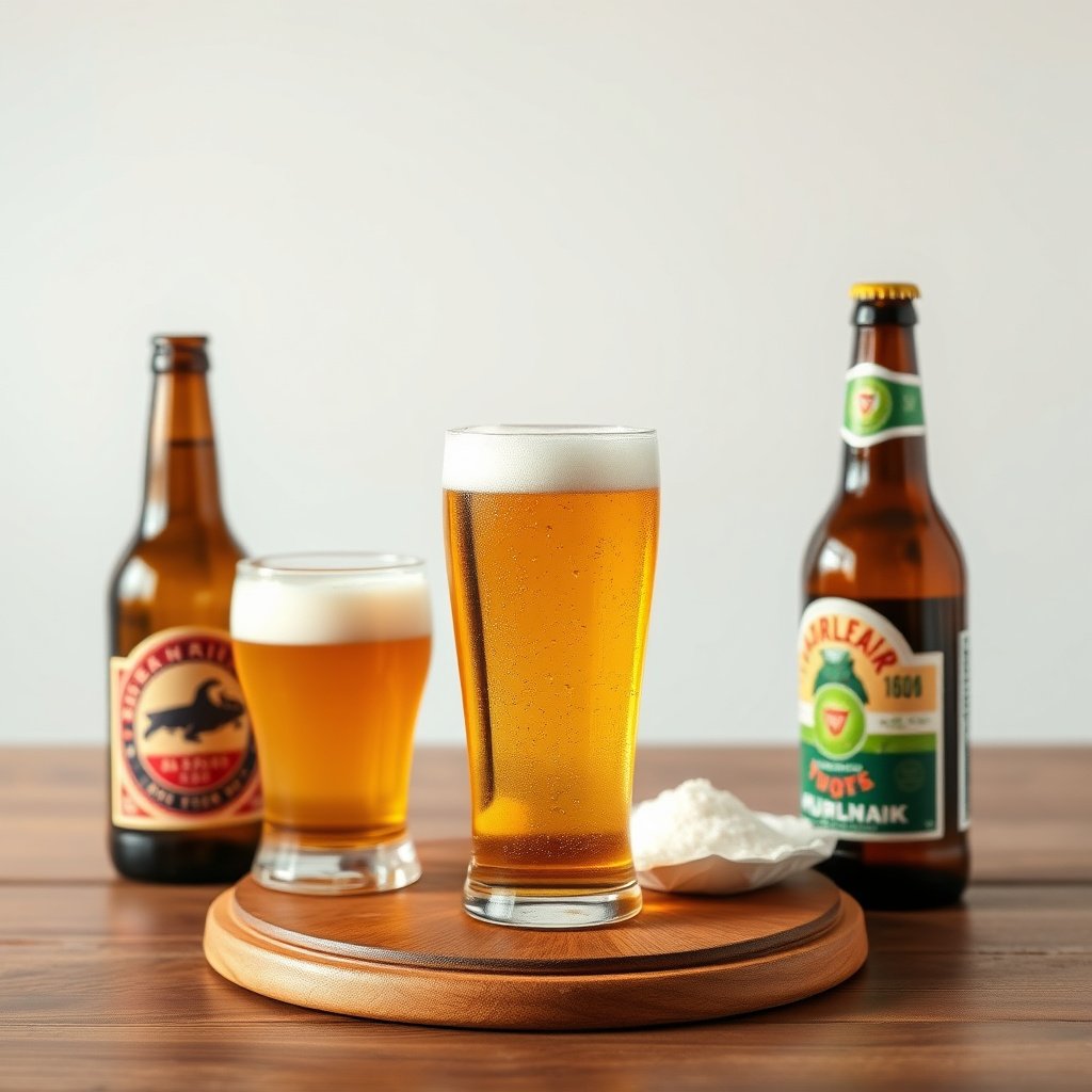 Important elements to check on a beer label for diabetics, including carb and sugar content.