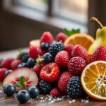 A colorful assortment of the top 10 fruits beneficial for diabetics to manage blood sugar levels.