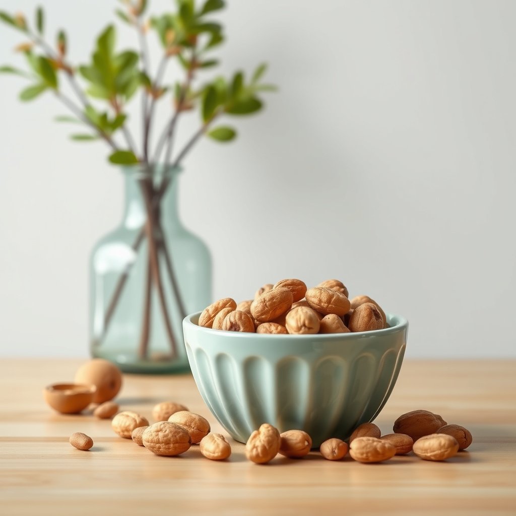 A selection of the best nuts for diabetics, including almonds, walnuts, and pistachios.