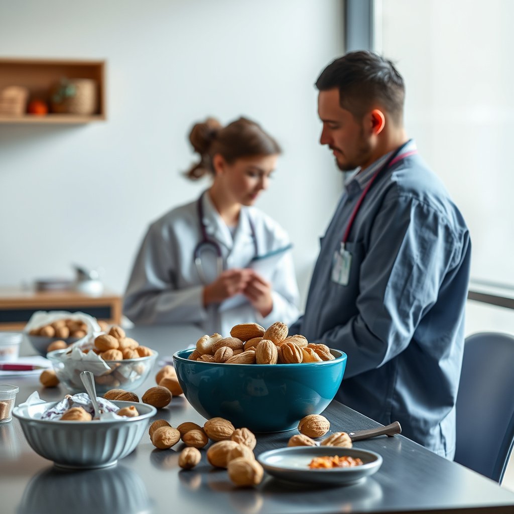 A selection of the best nuts for diabetics, including almonds, walnuts, and pistachios for blood sugar control.