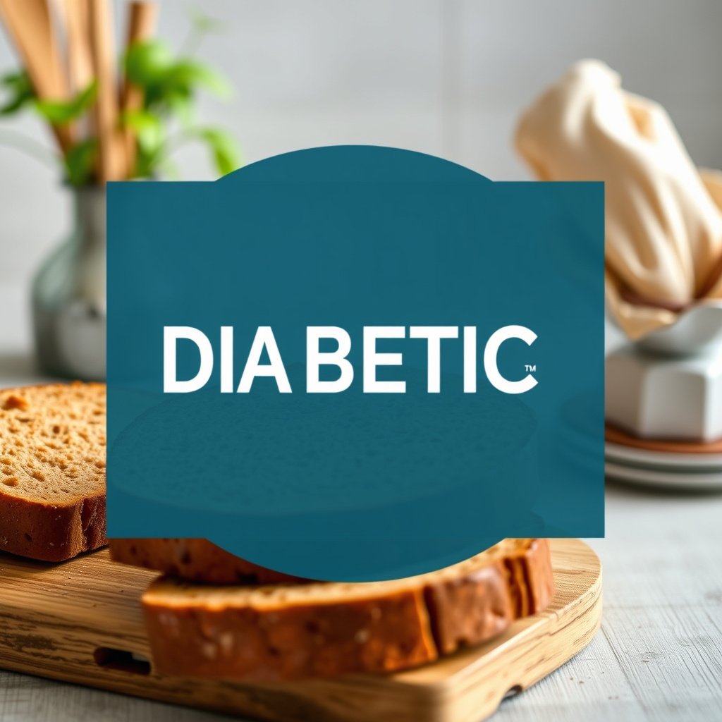 Diagram explaining what diabetes-friendly pumpernickel bread means for diabetics