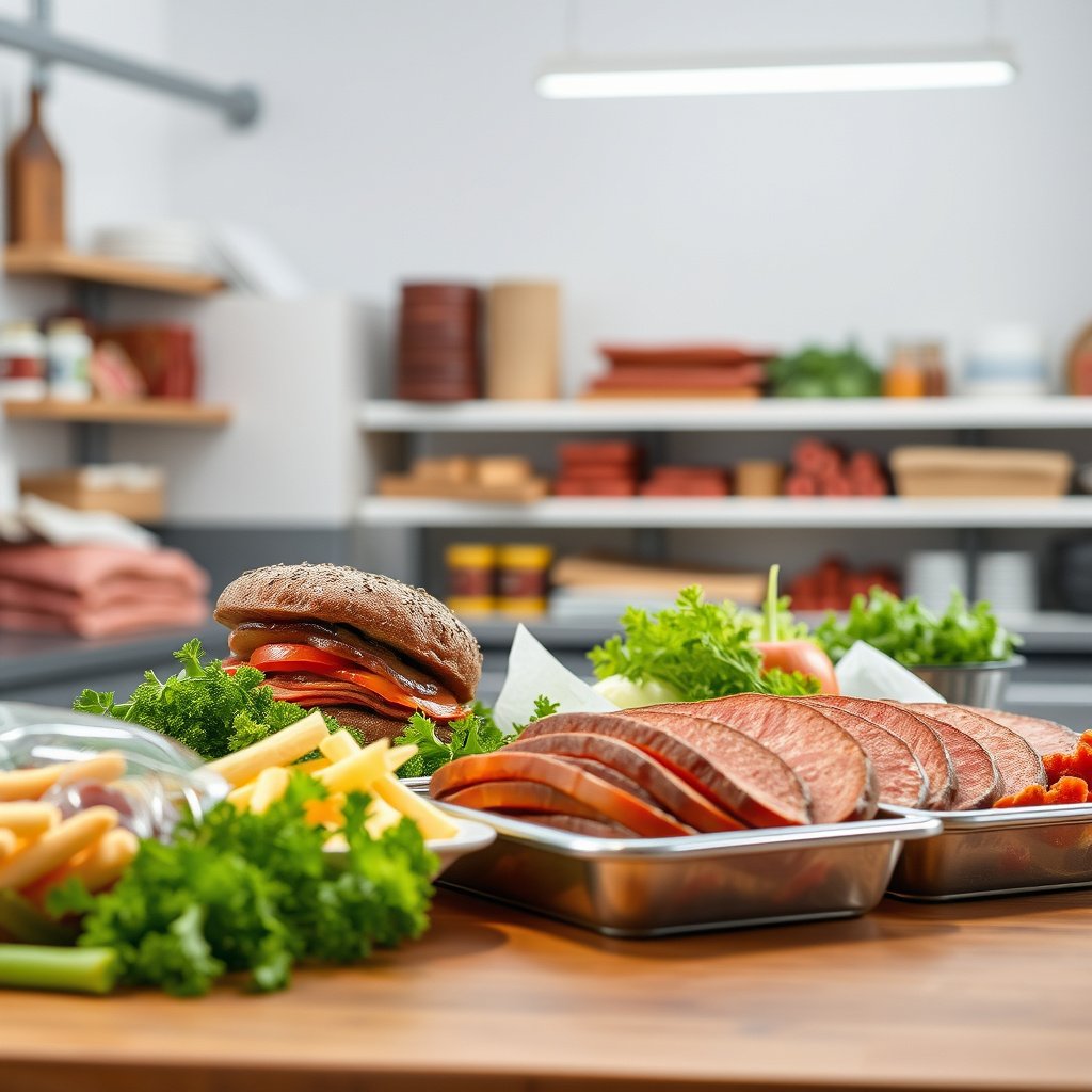 Label basics for diabetic-friendly lunch meats, highlighting key nutritional information.