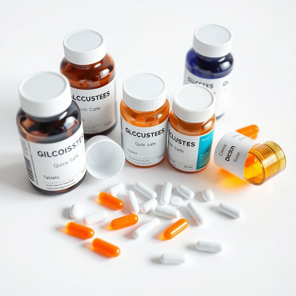 Illustration explaining who should use glucose tablets for type 2 diabetes and when to avoid them.